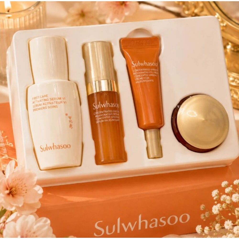 Sulwhasoo Ginseng Discovery Set Minis Travel Anti Aging Kit